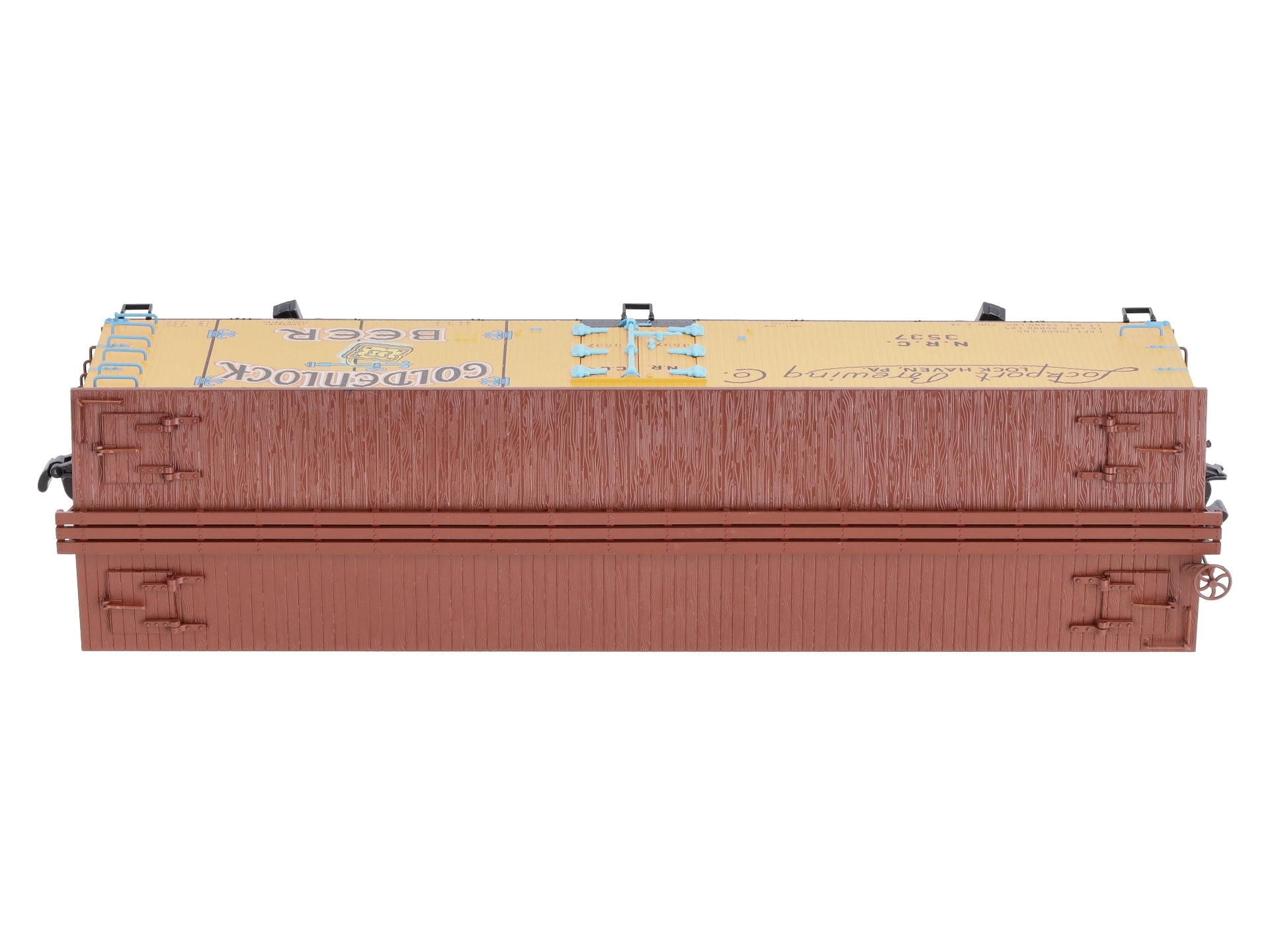 Atlas 3001580S O Gauge Goldenlock Beer 40' Wood Reefer #3537 (3-Rail) LN/Box