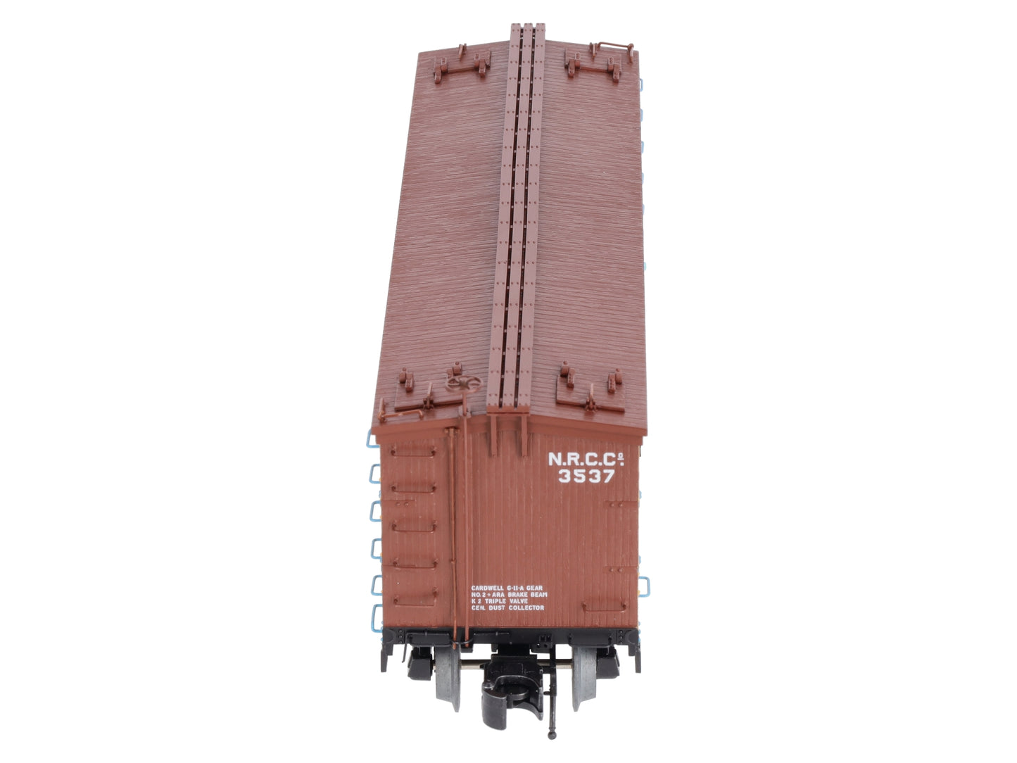 Atlas 3001580S O Gauge Goldenlock Beer 40' Wood Reefer #3537 (3-Rail) LN/Box