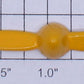 Lionel 6800-1 Metal Yellow Airplane Propeller