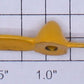 Lionel 6800-1 Metal Yellow Airplane Propeller