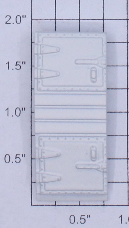 Lionel 3472-56 Metal White Roof Hatch Door