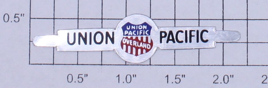 Lionel 6691-X Union Pacific Van Nameplate