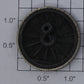 Lionel 1666E-45 Plain Center Wheel with Nickel Rim