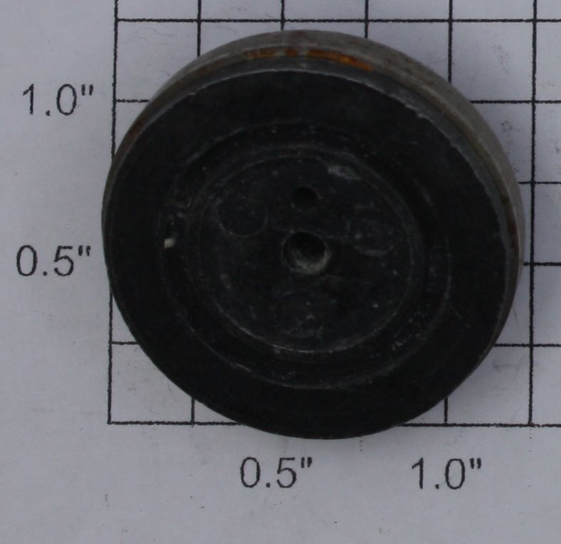 Lionel 1666E-45 Plain Center Wheel with Nickel Rim