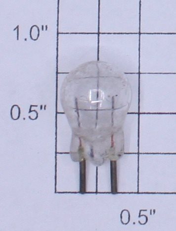 Lionel 19 12-Volt 2-Pin Clear Small Globe Light Bulb