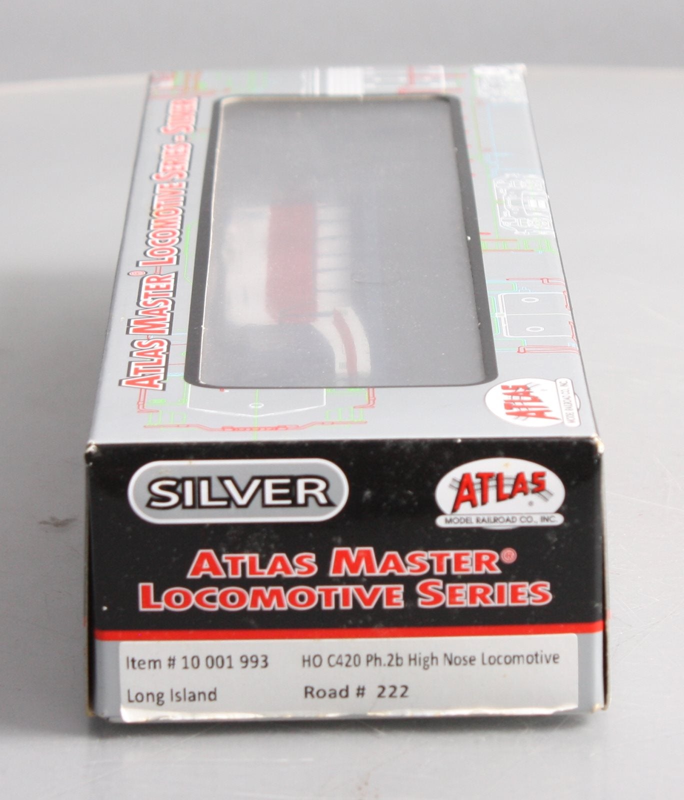 Atlas 10001993 HO Long Island Railroad C420 Phase 2A Diesel Locomotive #222