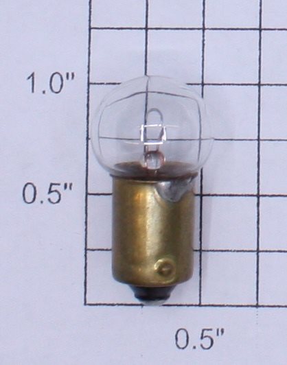 Lionel 55 6 Volt Bayonet Base Clear Large Globe Light Bulb