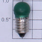 Lionel 1447G 18 Volt Screw Base Translucent Green Small Globe Light Bulb