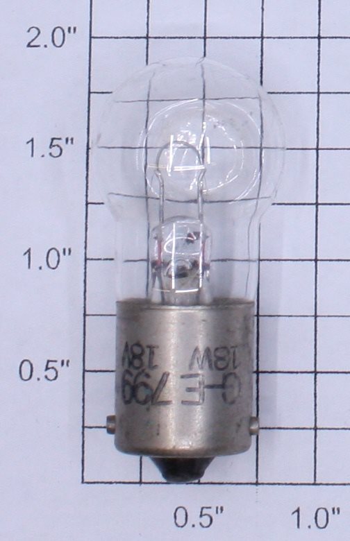 Lionel 799-300 18 Volt Bayonet Base Smoke Bulb