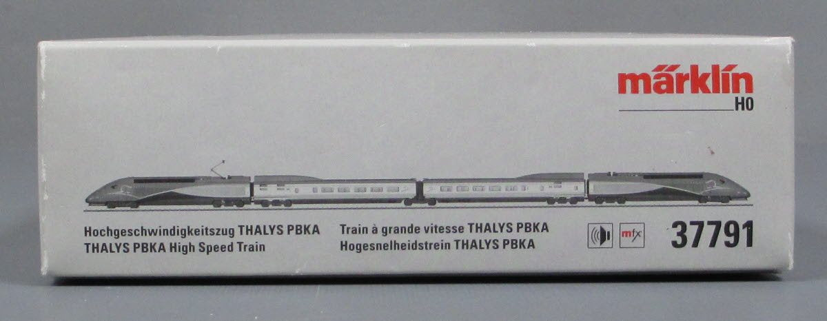Marklin 37791 Thalys PBKA High Speed HO Gauge Electric Train Set LN/Box