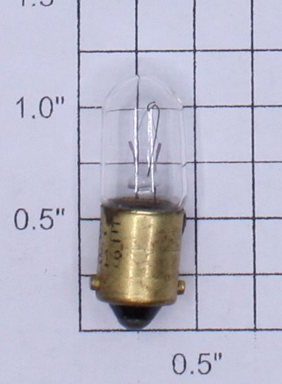 Acme 1813 14 Volt Bayonet Base Clear Tall Light Bulbs