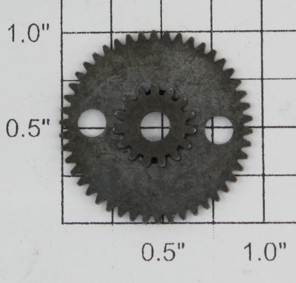 Lionel 1668E-17 Black First Intermediate Gear with Two Holes (T-15, T-46)