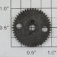 Lionel 1668E-17 Black First Intermediate Gear with Two Holes (T-15, T-46)