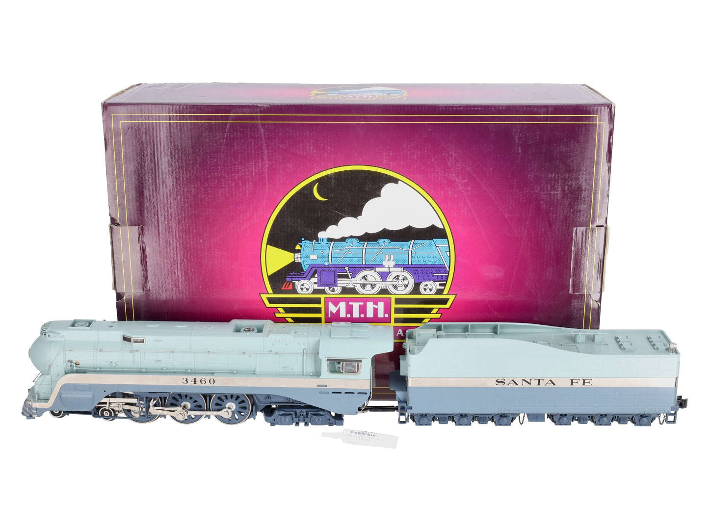 MTH 20-3436-1E Santa Fe 4-6-4 Blue Goose Hudson Steam Engine w/ Proto-Sound 3.0 LN/Box