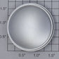 Lionel 9321-57 Silver Tank Car End