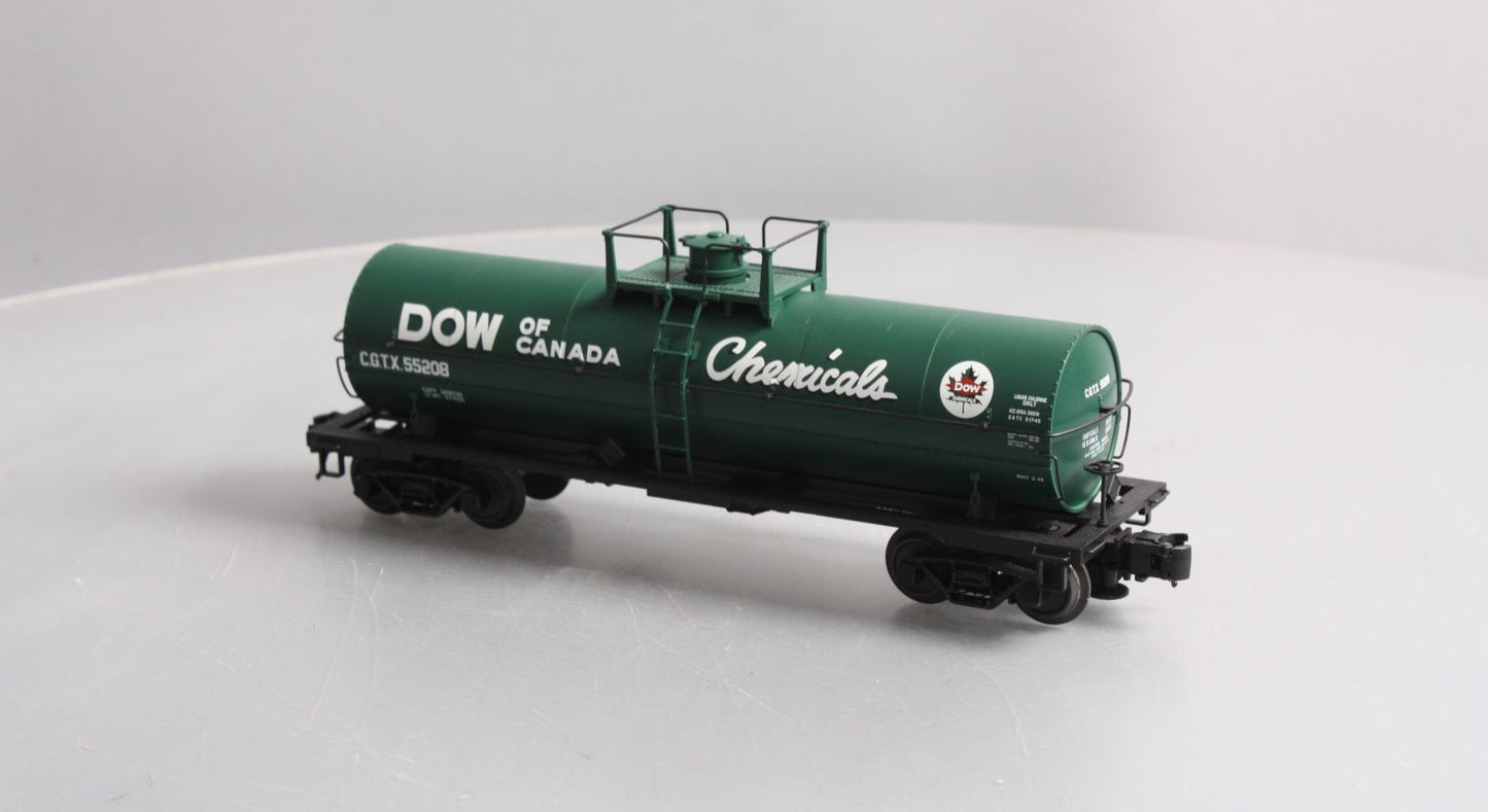 Atlas 8230-1 O Gauge Dow Of Canada 11,000 Gallon Tank Car #55208 (3-Rail) LN/Box
