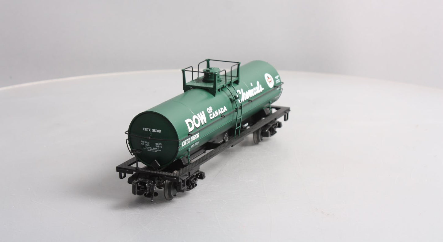 Atlas 8230-1 O Gauge Dow Of Canada 11,000 Gallon Tank Car #55208 (3-Rail) LN/Box