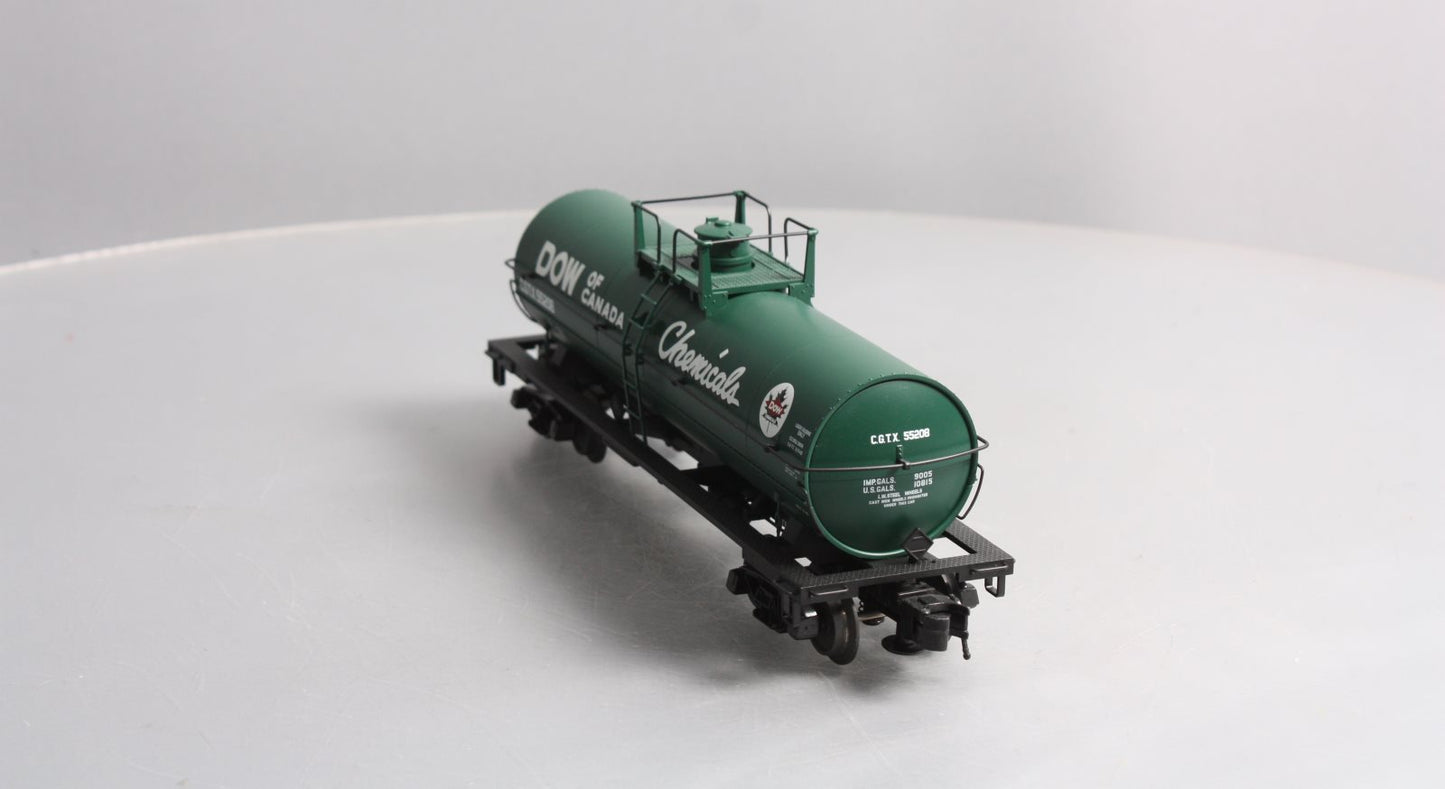 Atlas 8230-1 O Gauge Dow Of Canada 11,000 Gallon Tank Car #55208 (3-Rail) LN/Box