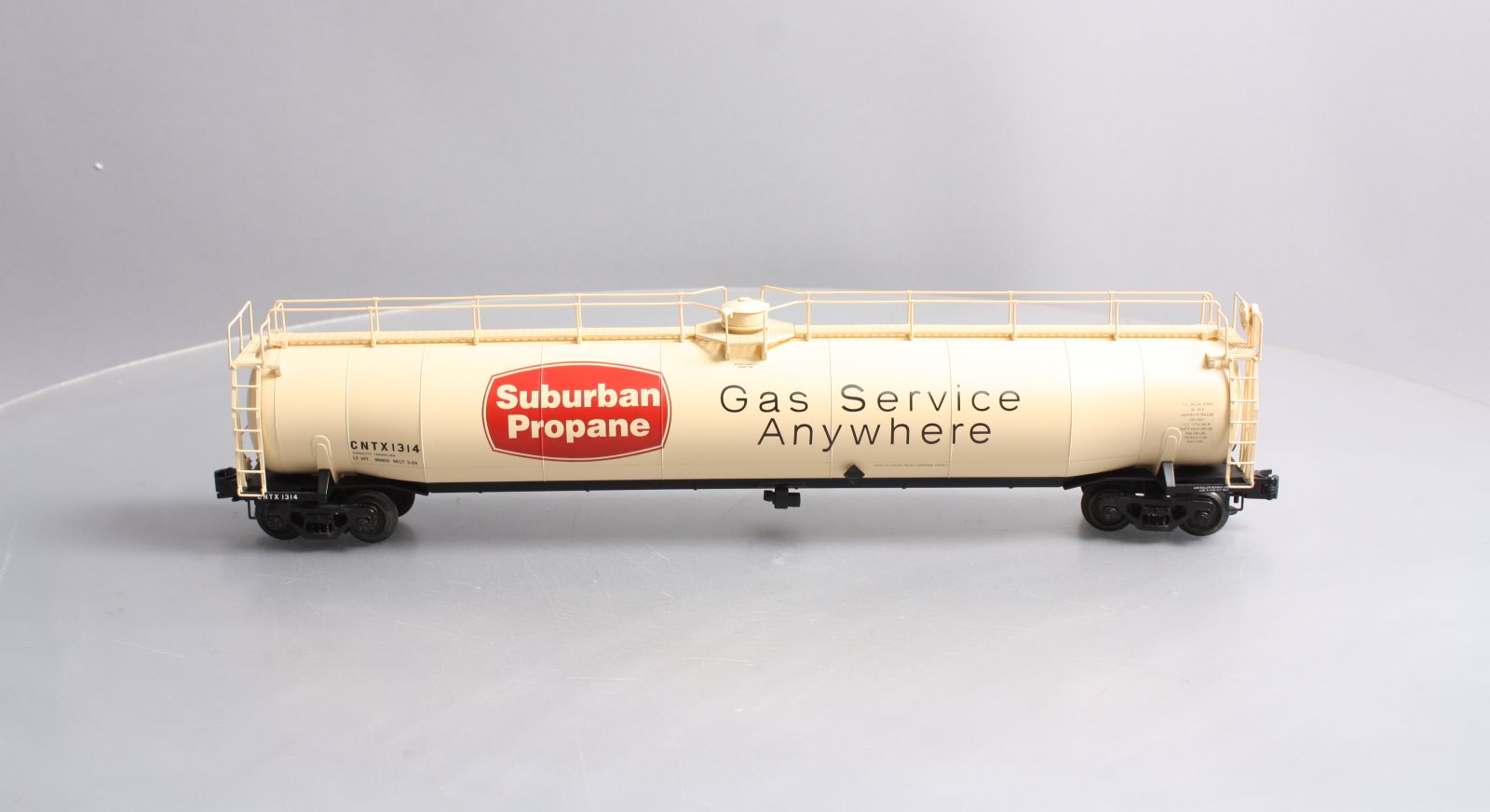 Atlas 6404-2 O Gauge Surburban Propane 33,000 Gallon Tank Car #1314 (3-Rail) EX/Box