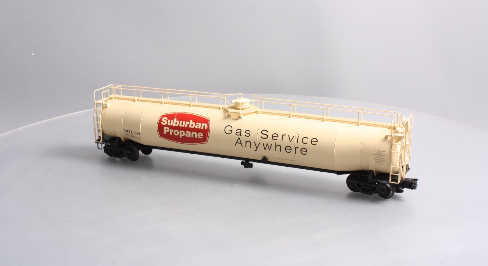 Atlas 6404-2 O Gauge Surburban Propane 33,000 Gallon Tank Car #1314 (3-Rail) EX/Box