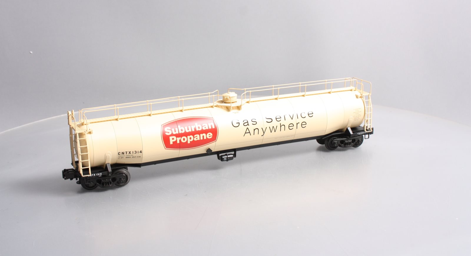 Atlas 6404-2 O Gauge Surburban Propane 33,000 Gallon Tank Car #1314 (3-Rail) EX/Box