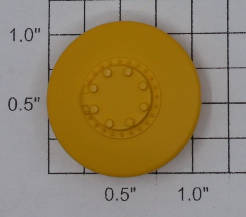 Lionel 6123-25 Yellow Dome for Tank Car