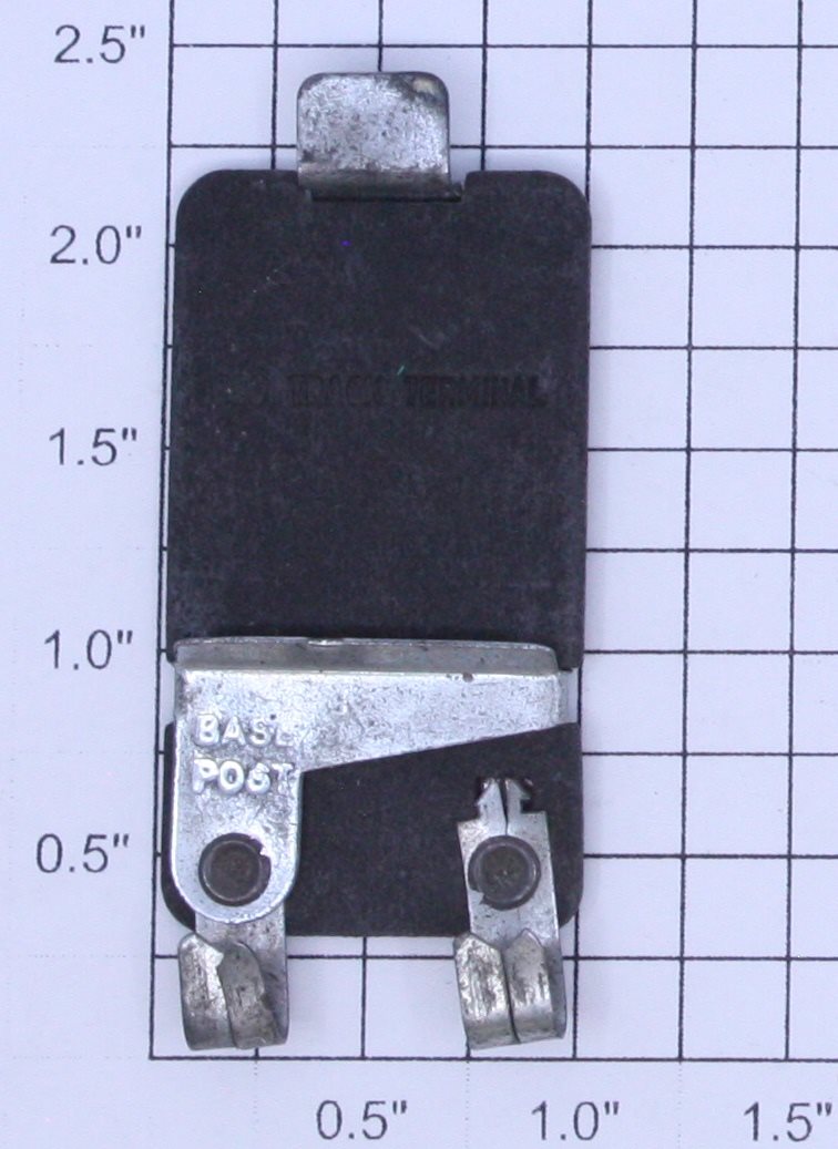 American Flyer 690 Vintage S Scale Claw Track Terminal Lockon