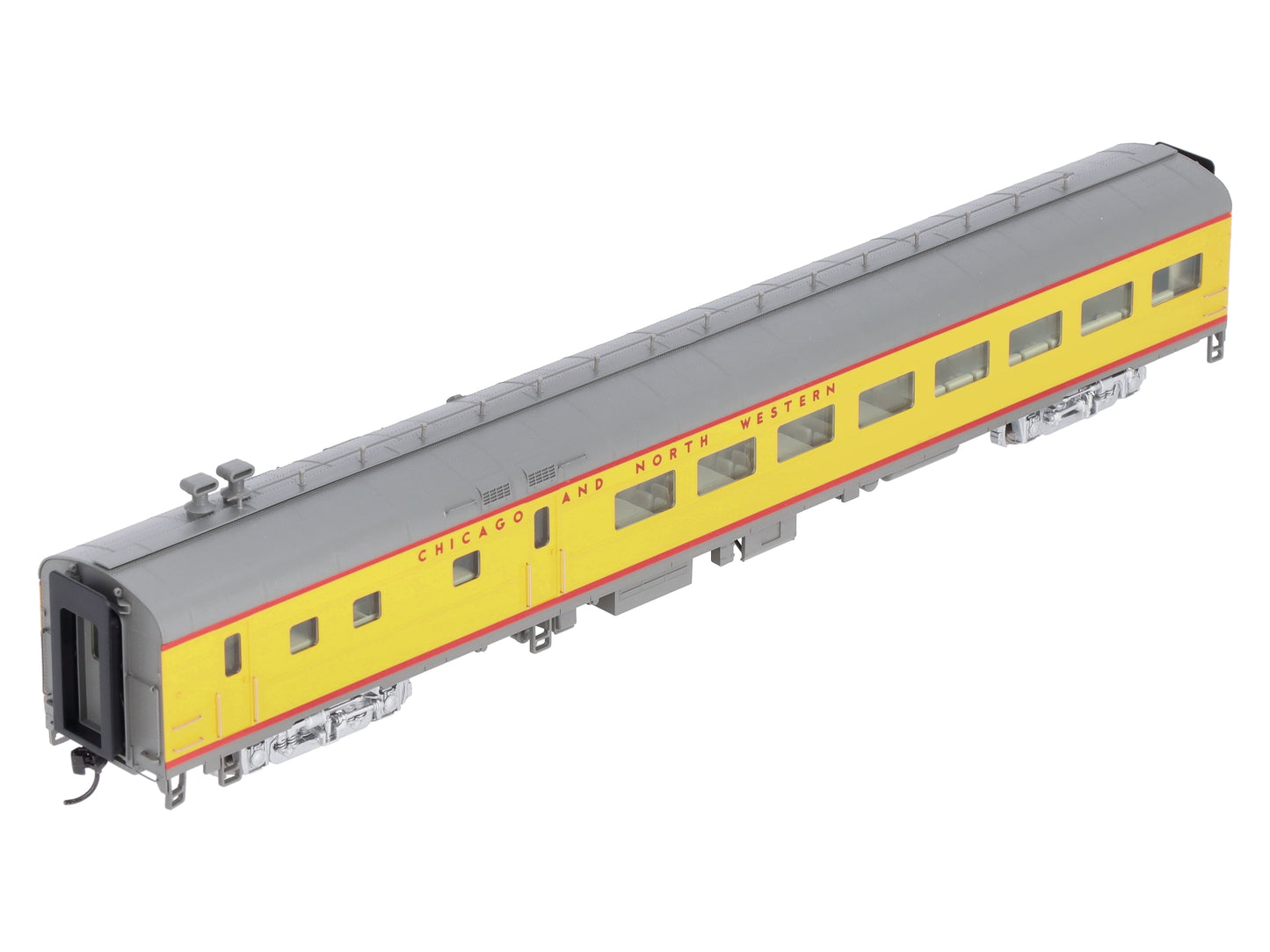 Walthers 932-9554 HO Chicago & North Western ACF Café-Lounge Passenger Car