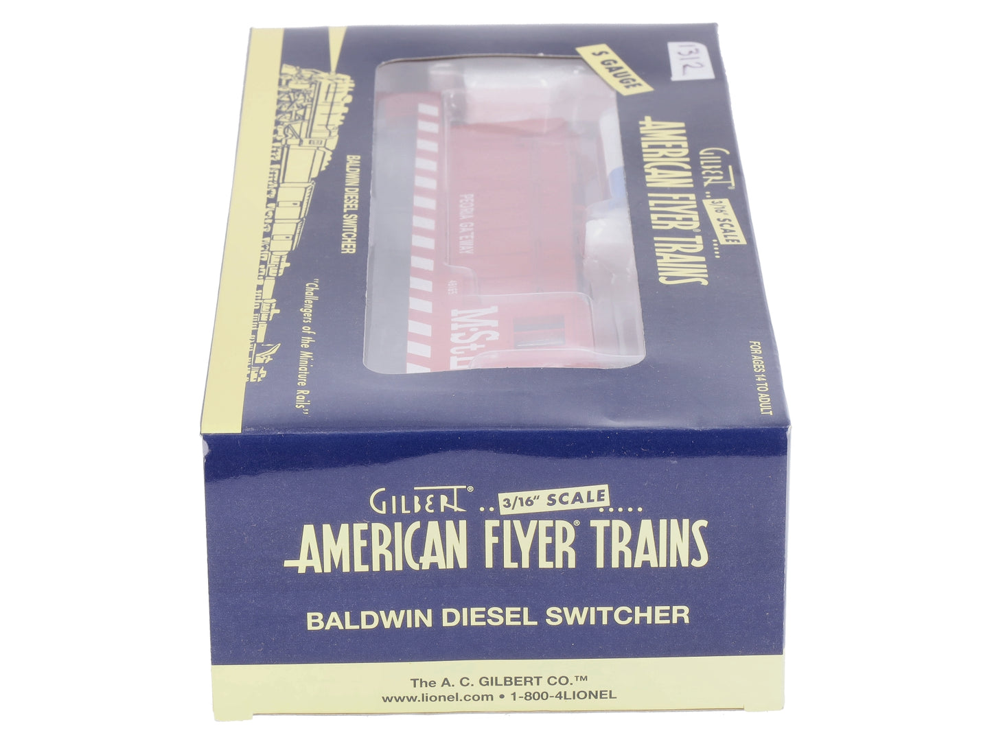 American Flyer 6-48165 S MSTL Baldwin Switcher Diesel Locomotive