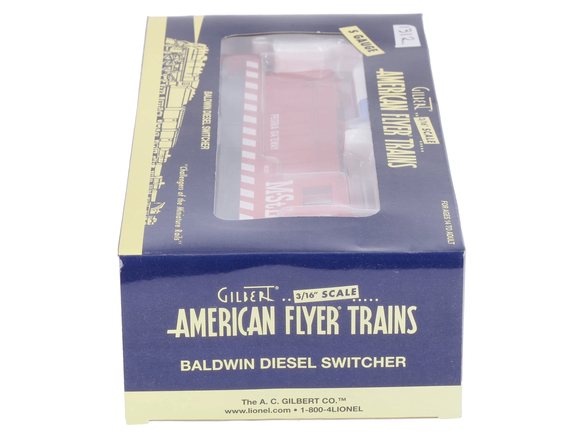 American Flyer 6-48165 S MSTL Baldwin Switcher Diesel Locomotive