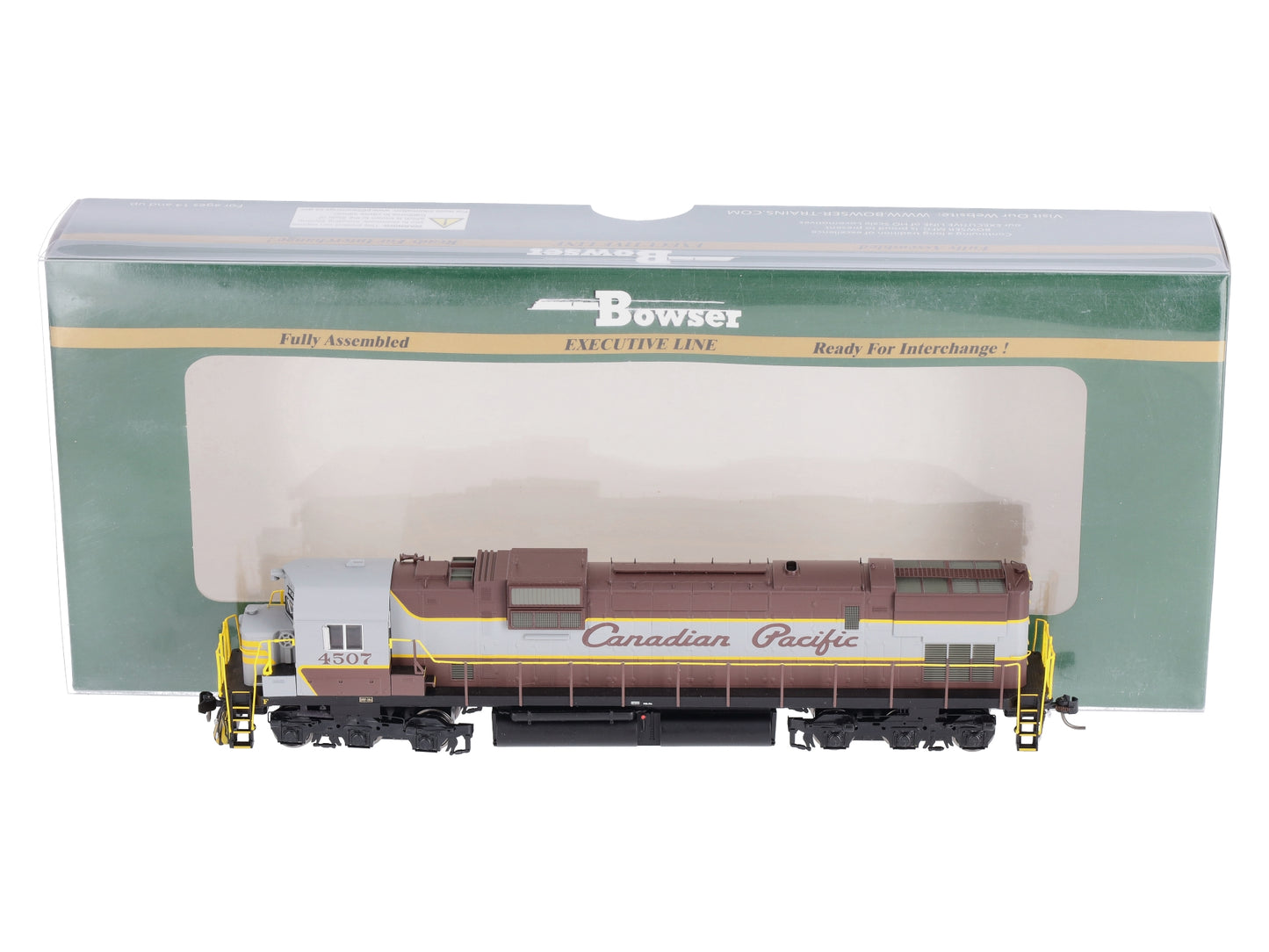 Bowser 24772 HO Canadian Pacific C630M Alco Diesel Locomotive with Sound #4507