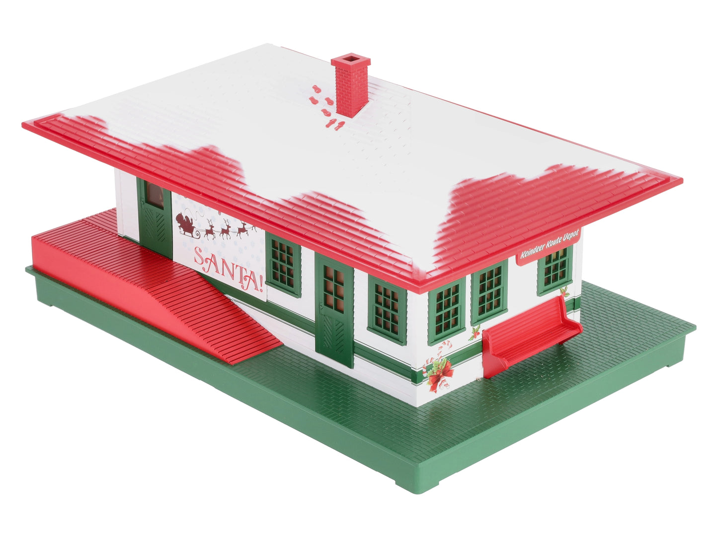 Lionel 2029030 O "Next Stop, Santa!" Passenger Station LN/Box