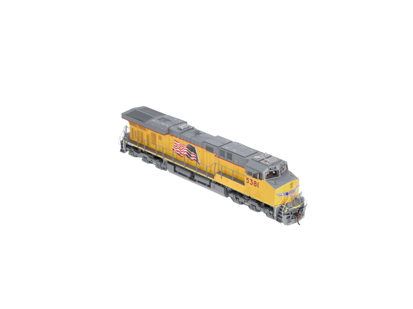 Athearn G69745 HO Union Pacific ES44AC Diesel Locomotive with PTC #5381