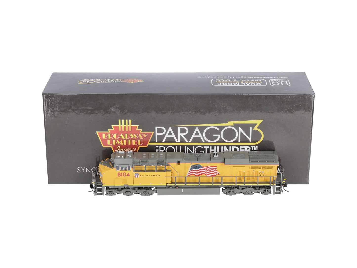 Broadway Limited 2821 HO UP GE ES44AC Diesel Locomotive  w/ DCC/Sound #8104