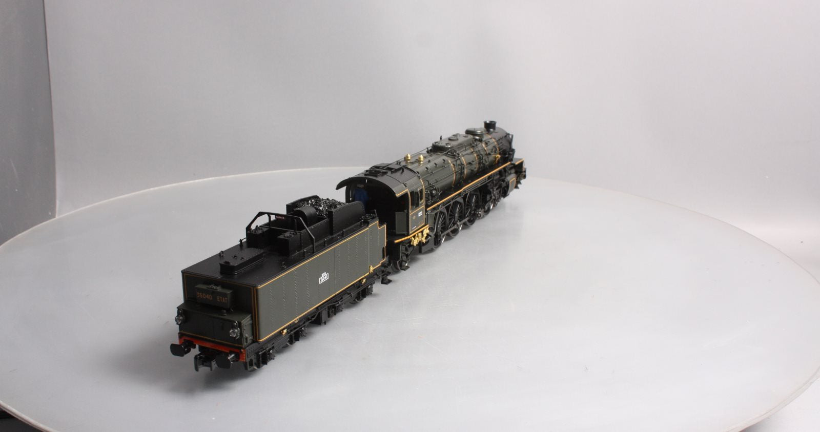 MTH 20-3404-1 SCNF EST Era II 241A Steam Engine w/PS2 (Hi-Rail Wheels) #241-A-4