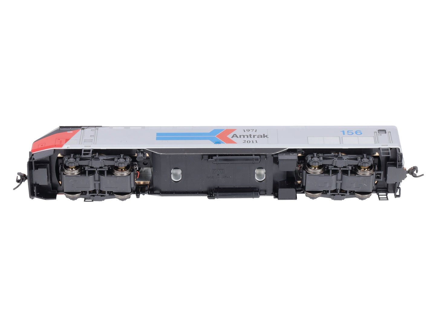 Kato 37-6104ST HO Amtrak GE P42 Locomotive #156 w/SoundTraxx DC &Sound