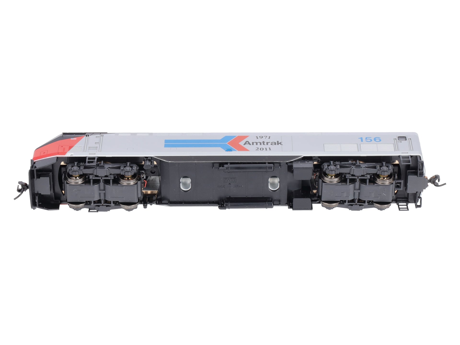 Kato 37-6104ST HO Amtrak GE P42 Locomotive #156 w/SoundTraxx DC &Sound