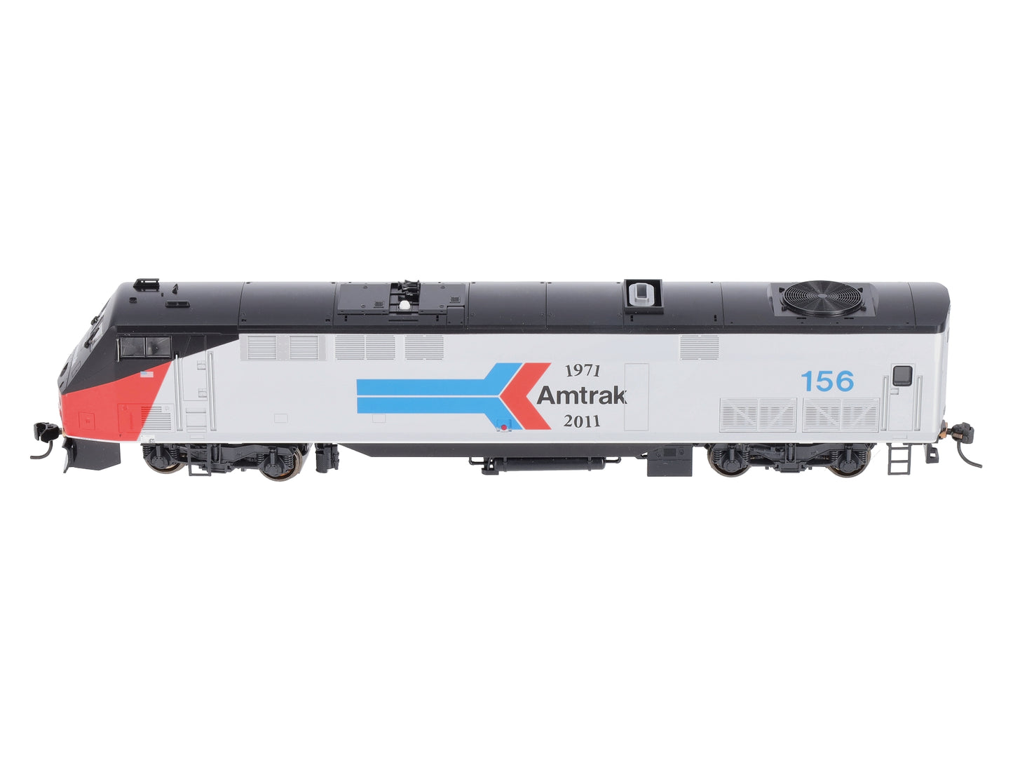 Kato 37-6104ST HO Amtrak GE P42 Locomotive #156 w/SoundTraxx DC &Sound