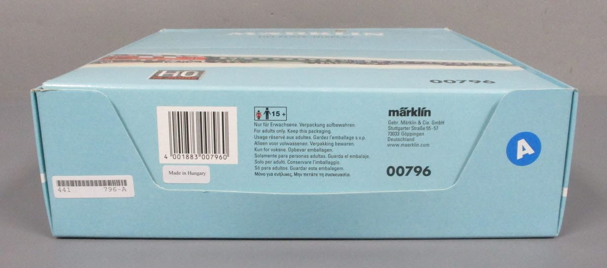 Marklin 00796 HO Scale 1st Class DB Tinplate Passenger Cars (Set of 12) NIB
