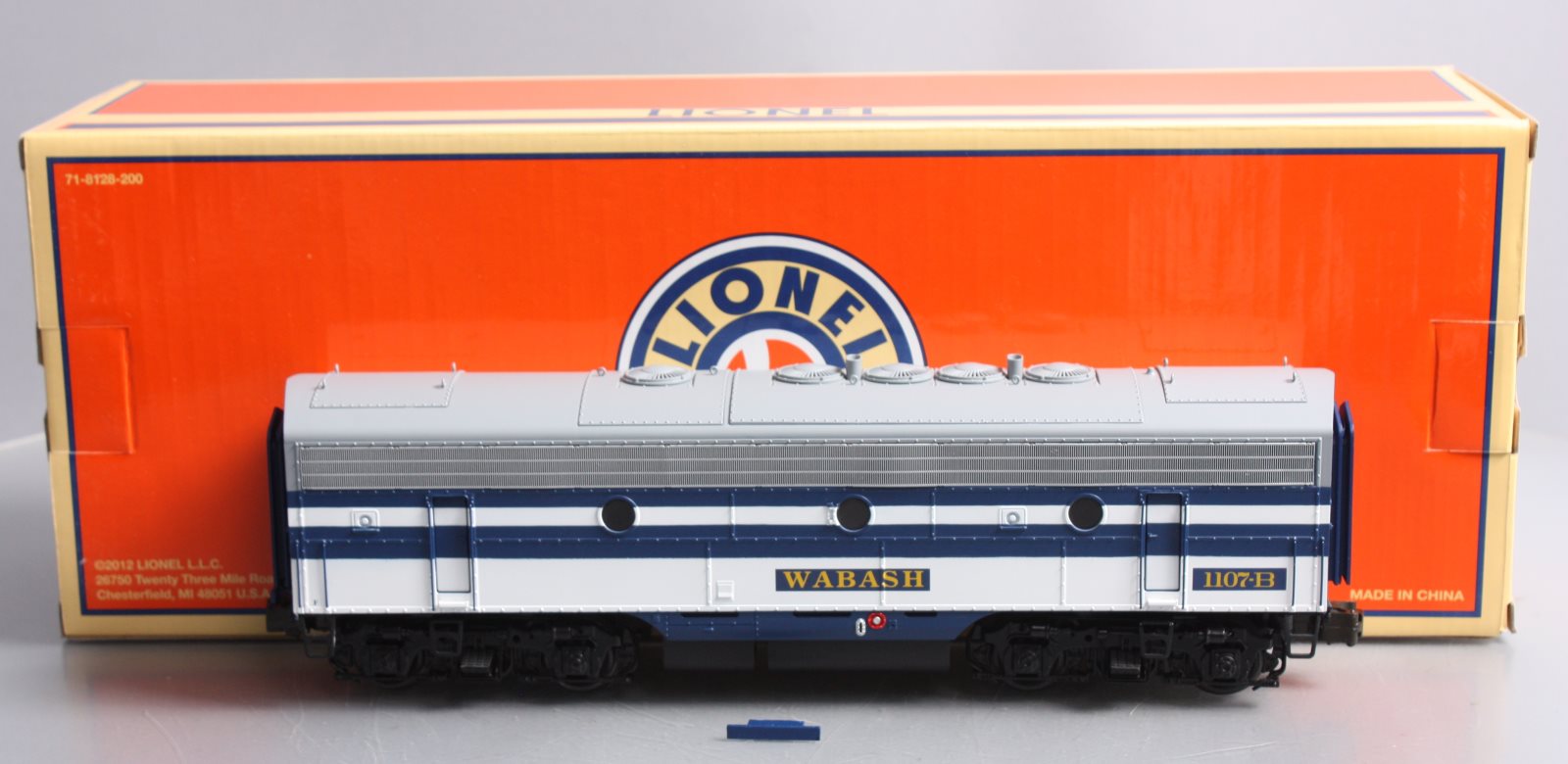 Lionel 6-38716 Wabash Legacy Scale F-7 Powered Diesel B-Unit #1102-B