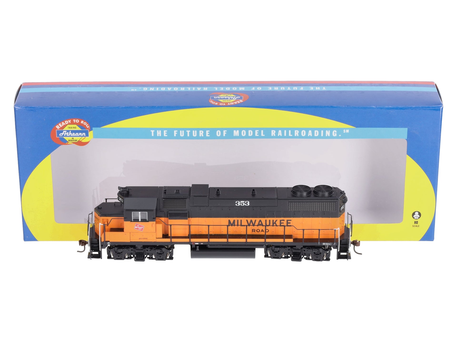 Athearn 78892 HO Milwaukee Road Ready to Run GP38-2 Diesel Locomotive #353