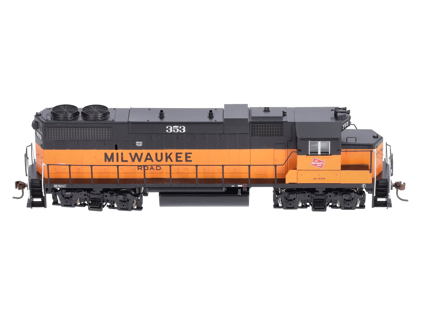 Athearn 78892 HO Milwaukee Road Ready to Run GP38-2 Diesel Locomotive #353