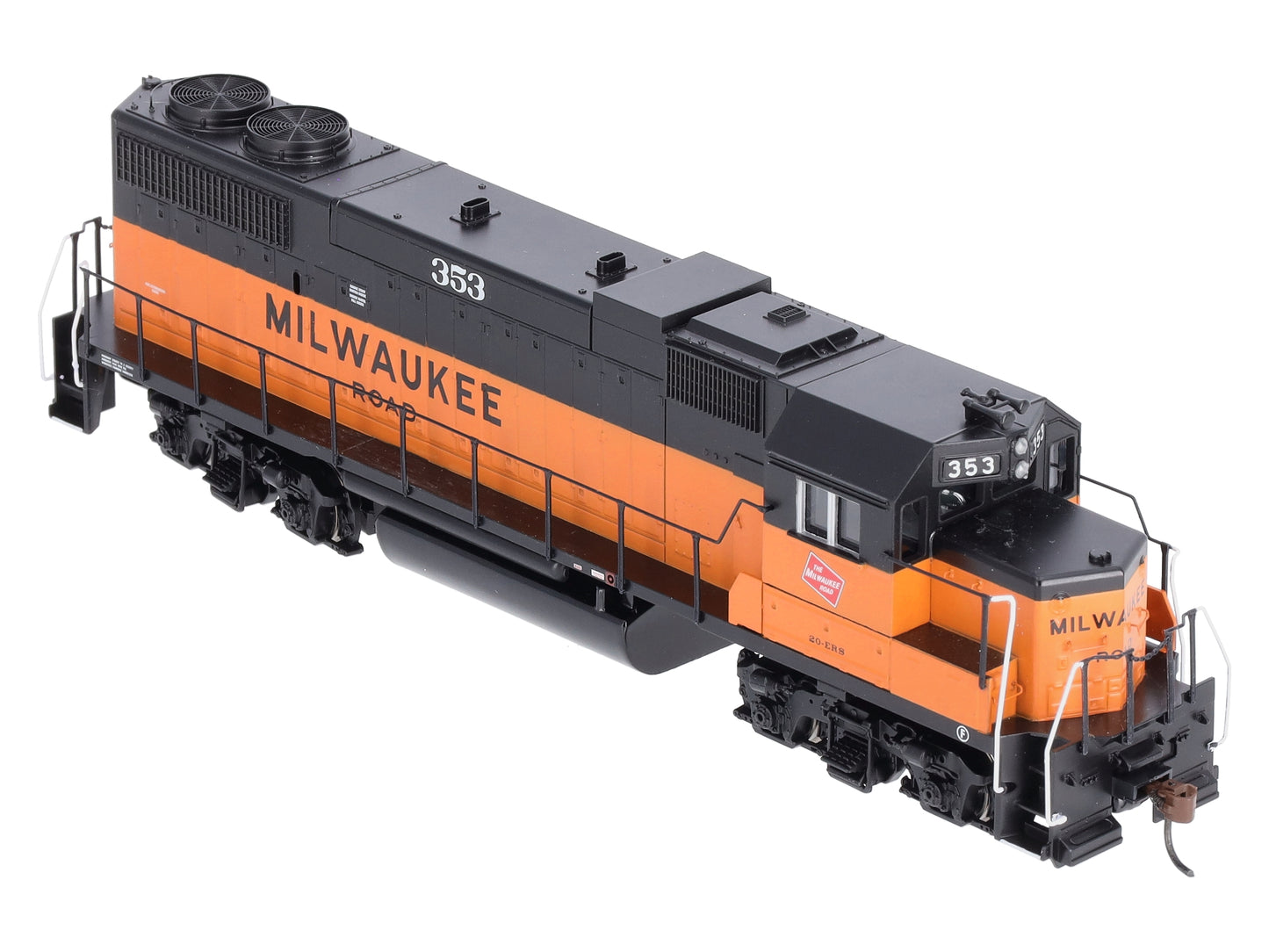 Athearn 78892 HO Milwaukee Road Ready to Run GP38-2 Diesel Locomotive #353
