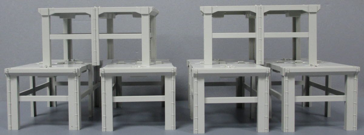 Kato 20-872 N UniTrack V13 (15" - 16-3/8") Double Track Elevated Loop Set LN/Box
