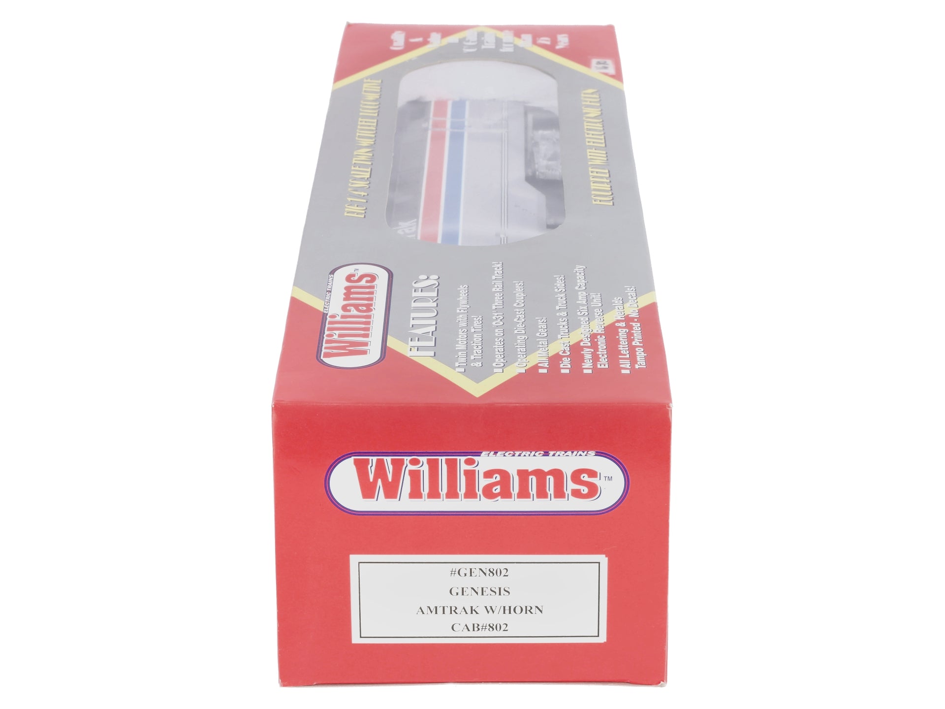 Williams GEN802 O Gauge Amtrak Genesis Diesel Locomotive #802 EX/Box
