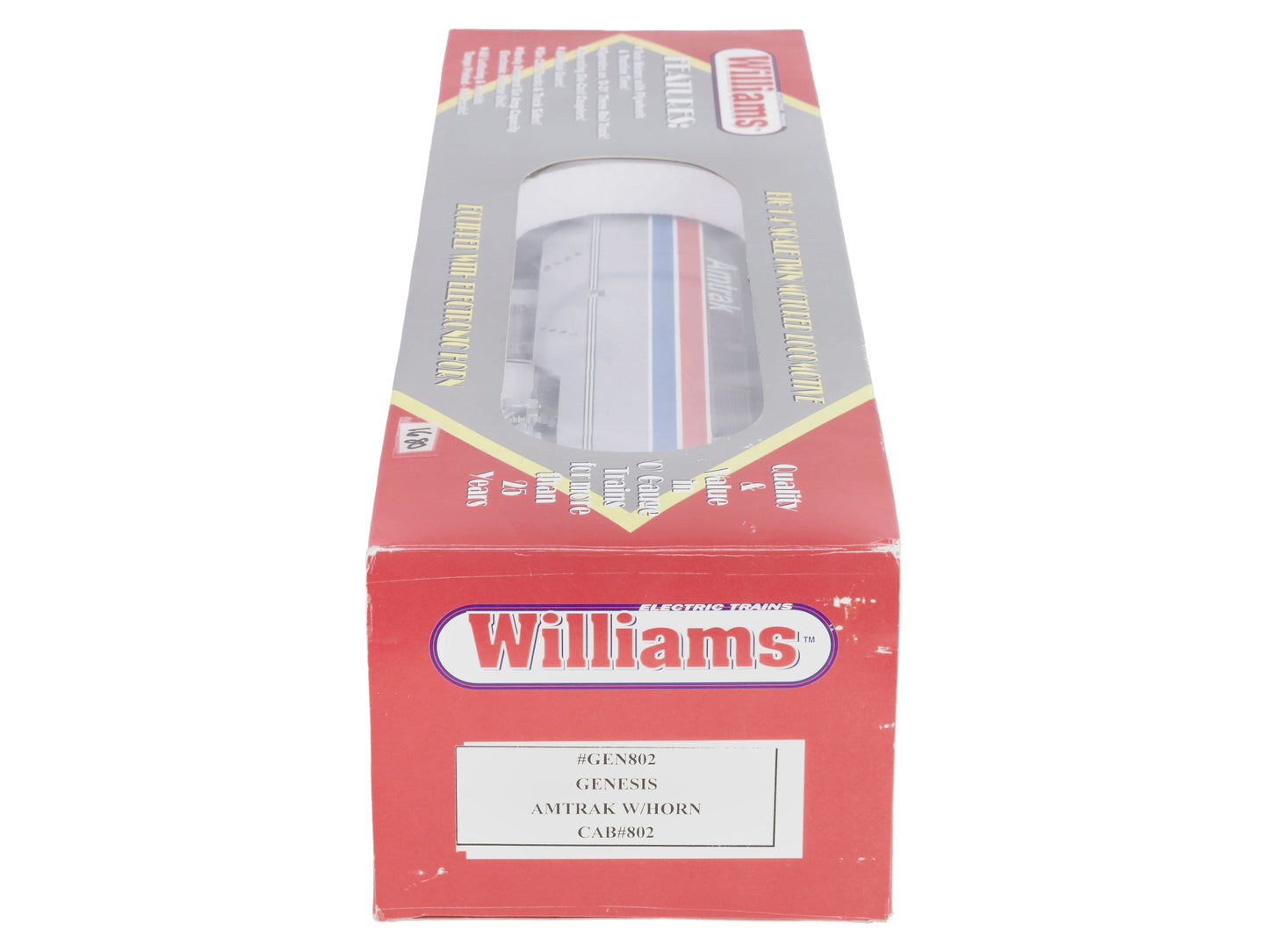Williams GEN802 O Gauge Amtrak Genesis Diesel Locomotive #802 EX/Box