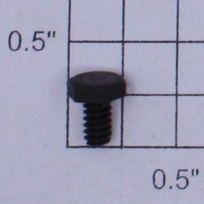 Lionel 8141-20 #6-32 x 1/4 Black Hex Head Drive Rod Screw