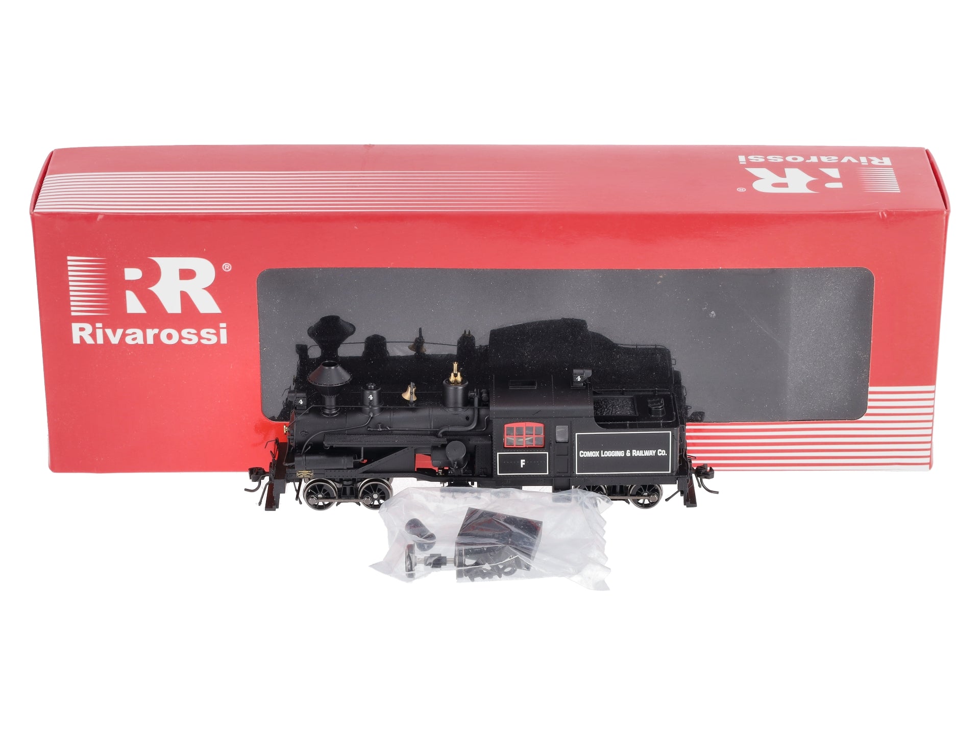 Rivarossi HR2612 HO Comox Logging & Railway 2-Truck Hesler Steam w/ Sound & DCC