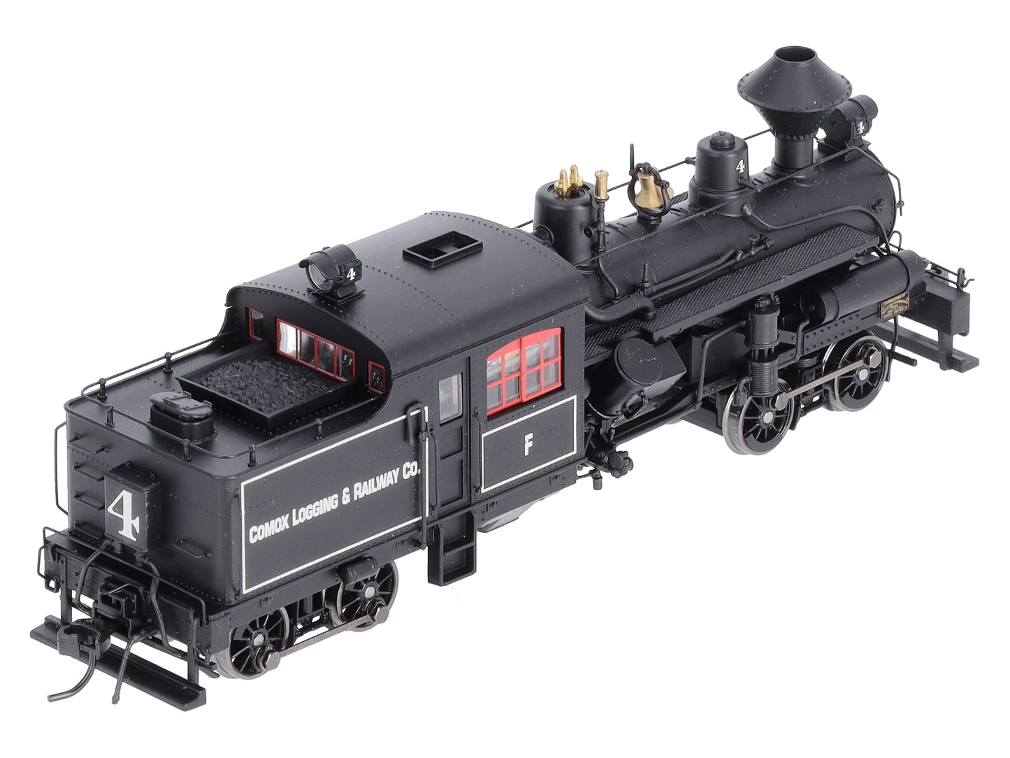 Rivarossi HR2612 HO Comox Logging & Railway 2-Truck Hesler Steam w/ Sound & DCC