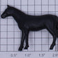 Lionel 1877-11 O Gauge General Flatcar Black Horse Figure